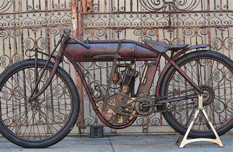 1911 Indian Single Cylinder Board Track Racer Old Motorcycles Cool