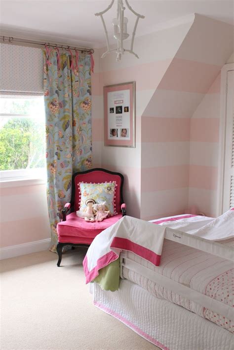 Designing a room for your favorite little lady? Perfect pale pink walls! I want this just one wall ...
