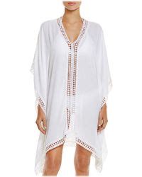 Lyst Tommy Bahama Beach Sweater With Side Buttons Swim Cover Up In White
