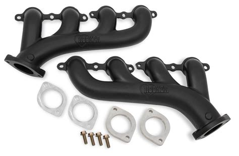Multi Fit Gm Ls Exhaust Manifolds 250 Inch Outlet Black Ceramic