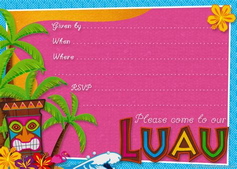 free printable invitations luau template luau invitations luau party hot sex picture