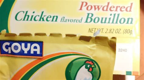 Goya Chicken Flavored Bouillon YouTube