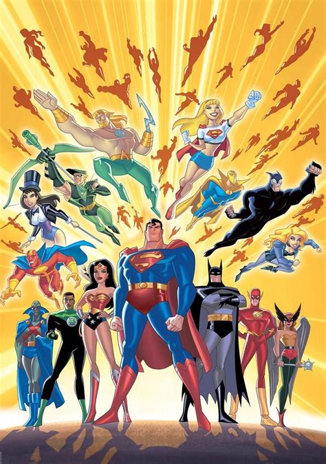 Dcau Justice League Animated Justice League Unlimited Justice League