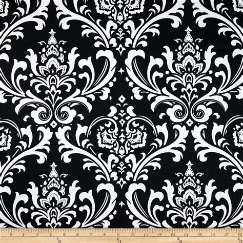 Premier Prints Ozborne Blackwhite Discount Designer Fabric