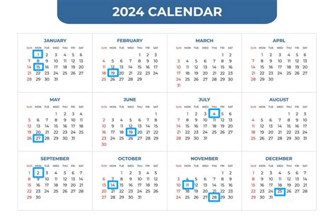 2024 Usps Holidays Calendar Us Post Office Holidays
