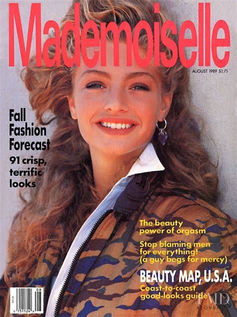 Cover Of Mademoiselle With Michaela Bercu August 1989 Id976