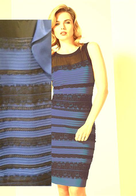 How Does A Black And Blue Dress Sometimes Appear White And Gold The