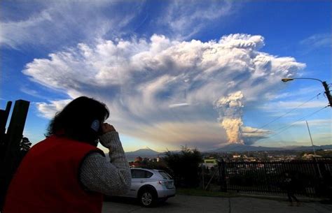 Stunning Pictures Of The Volcano Eruption In Chile And Its Aftermath