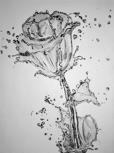 Pin By Joan Vonk On Drawings Cool Pencil Drawings Beautiful Flower