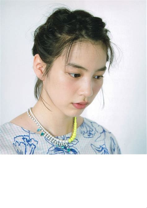 Rena Nounen Asian Beauty Turquoise Necklace Hoop Earrings Tumblr