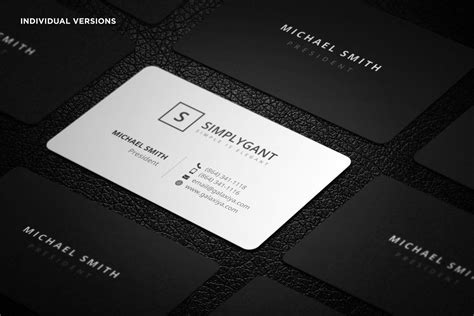 Simple Professional Business Cards Simple Business Cards Create