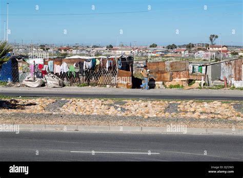 South Africa Cape Town Khayelitsha Township Stock Photo Alamy