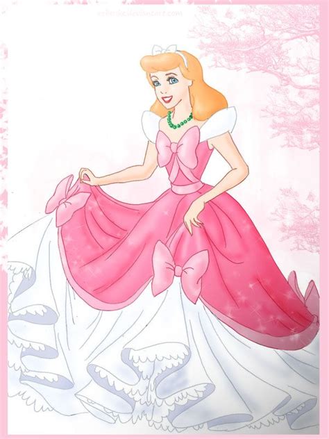 I Love Pink Dress Disney Princess Drawings Disney Disney Princess