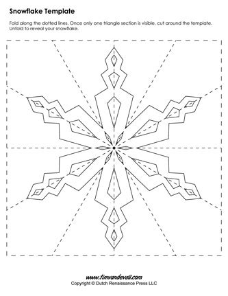 ♥ large paper snowflake templates with snow fleurs and 7 sided base in 3 sizes included. Paper Snowflake Templates for Christmas Holiday Crafts