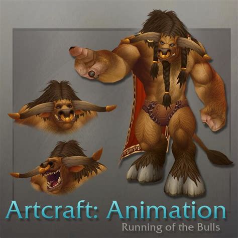 Warlords Of Draenor Character Models Tauren