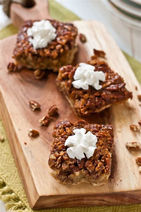 Pecan Pie Bars With Gluten Free Option NeighborFood