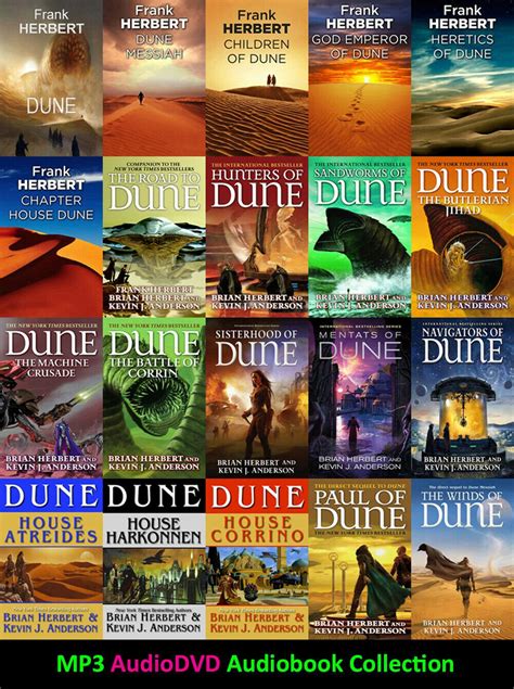The Dune Series By Frank And Brian Herbert Complete Audiobooks