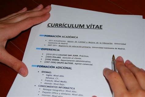 Formatting your cv correctly is necessary to make your document clear, professional and easy to read. Por qué no se debe exigir FOTO en CURRICULUM? | PeruMira