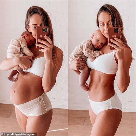 Big Brother S Krystal Forscutt Shows Off Her Post Baby Body As She