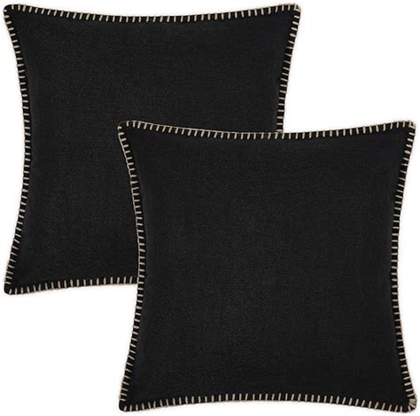Decoruhome Decorative Outdoor Throw Pillow Covers 22x22 Set