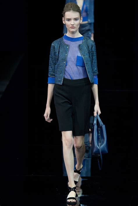 Emporio Armani Springsummer 2015 Collection Milan Fashion Week Fab