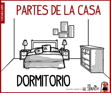 Dormitorio Partes De La Casa Vocabulario Espa Ol Intermedio Spanish