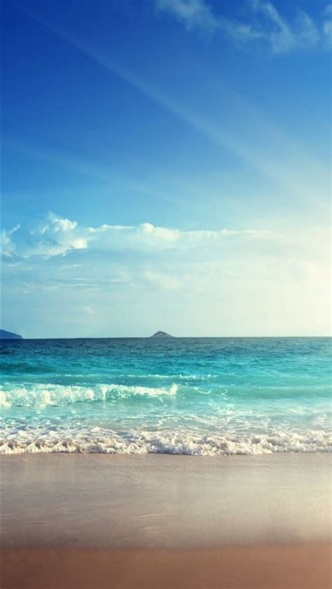 Sea View Clear Sky Iphone Wallpapers Free Download