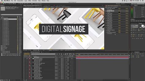 On digital or printed media format. Premiumilk Tutorial 25 - Digital Signage - (After Effects ...