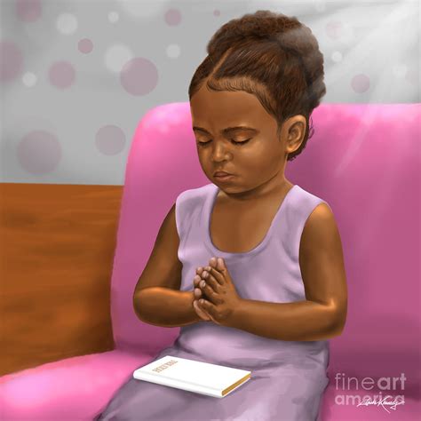 Girl Praying In Church Digital Art By Josh Kennedy