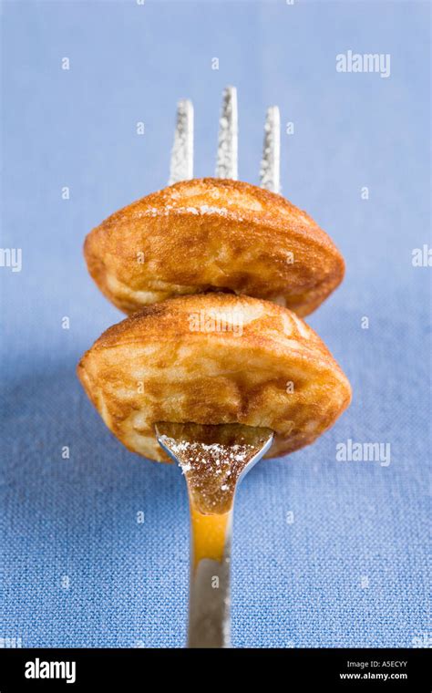 Dutch Pancakes Fork Poffertjes Hi Res Stock Photography And Images Alamy