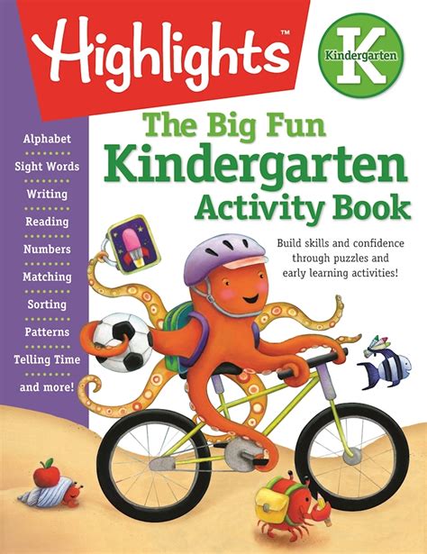 Kindergarten Big Fun Workbook By Highlights For Children Goodreads