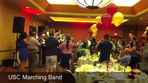 Usc Marching Band At Birthday Celebration Youtube