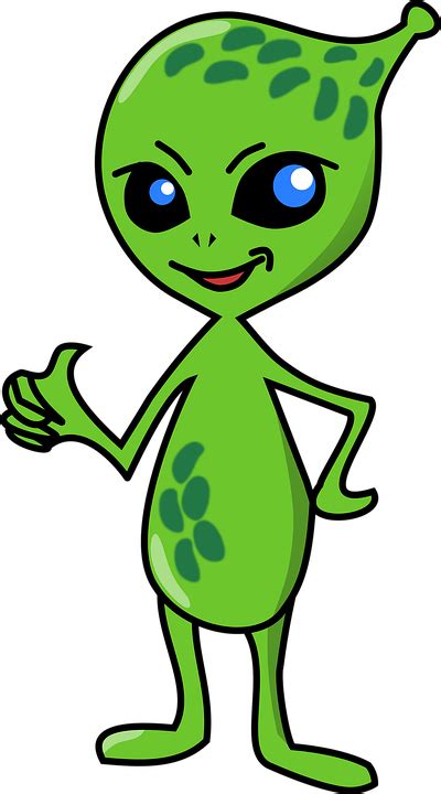 Alien Extraterrestrial Life Free Vector Graphic On Pixabay