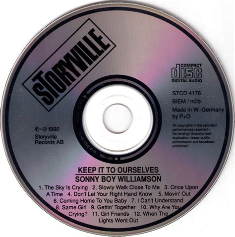 Sonny Boy Williamson Keep It To Ourselves 1963 Avaxhome