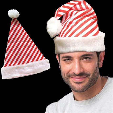 Blank Candy Cane Striped Santa Hats Candy Cane Stripes Santa Hat