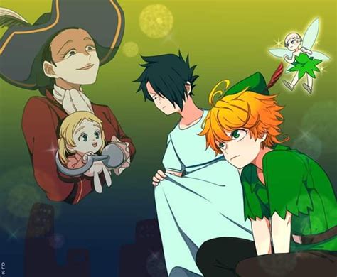 Pin By ใช่ค่ะๆ สติหายค่ะ On The Promised Neverland Neverland Anime Crossover Neverland Art