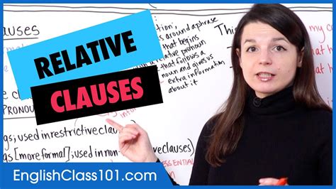 Relative Clauses And Reduced Relative Clauses Youtube