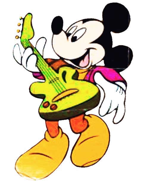 Pin By Lala On M Guitar Disney Cartoons Mickey Mouse Mickey