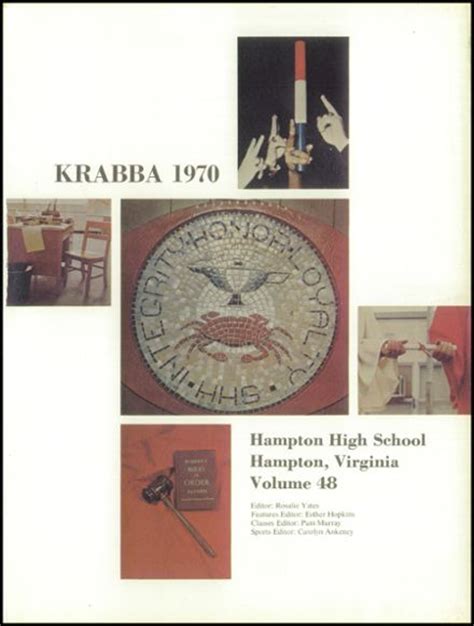 Explore 1970 Hampton High School Yearbook Hampton Va Classmates