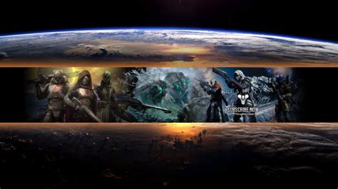 Here you can find the best 2048x1152 youtube wallpapers uploaded by our community. Destiny - YouTube Channel Art Banners