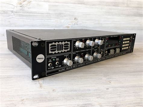 1988 Ams Neve Dmx 15 80s Computer Controlled Stereo Reverb Australia