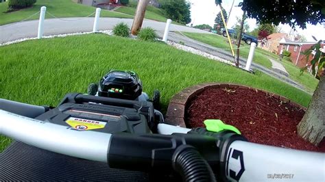 This comes with soft start and constant speed control. EGO 21" 56V Lithium Battery Powered Lawn Mower Review ...