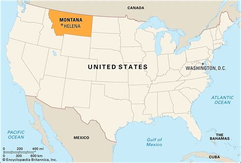 Montana Locator Map Students Britannica Kids Homework Help