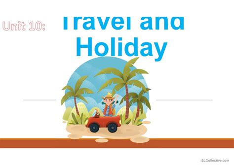 Holiday And Travel English Esl Powerpoints