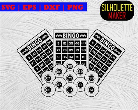 Bingo 2 Bingo Svg Bingo Ball Svg Bingo Card Svg Download Now Etsy