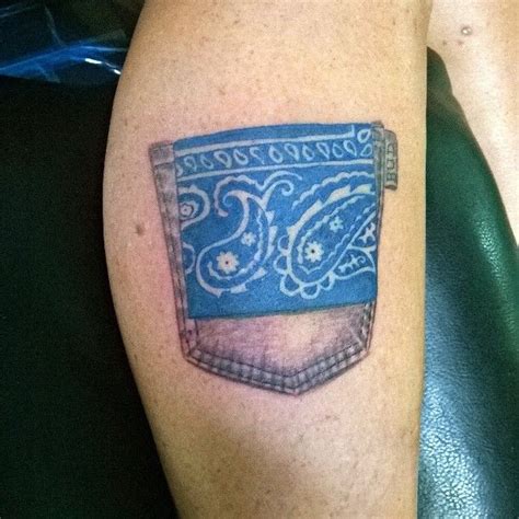 Blue Bandana Tattoo Designs Indianmythologyartillustration