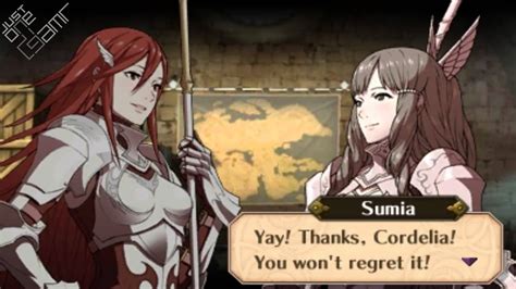 Fire Emblem Awakening Sumia And Cordelia Support Conversations Youtube