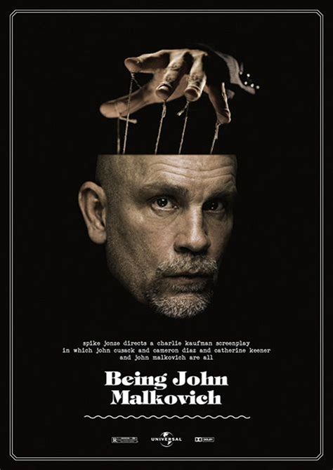 Being John Malkovich 1999 [476 X 673] In 2020 John Malkovich Film Posters Alternative