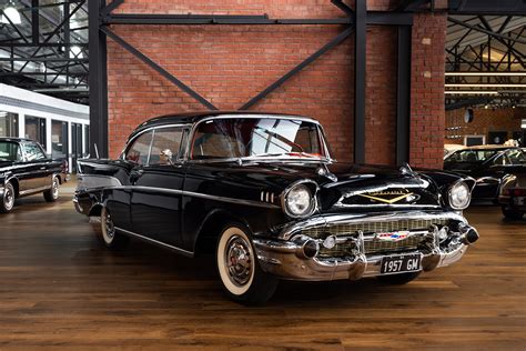 Chevy Belair 57 Coupe Black 2 Richmonds Classic And Prestige Cars