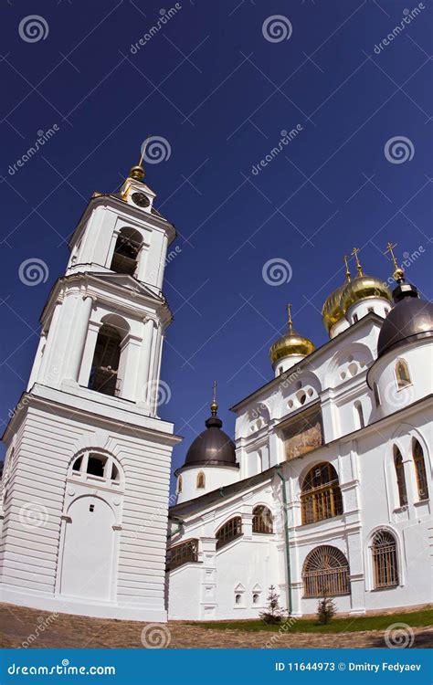 Kathedrale In Kremlin Von Dmitrov Stockbild Bild Von Architektur